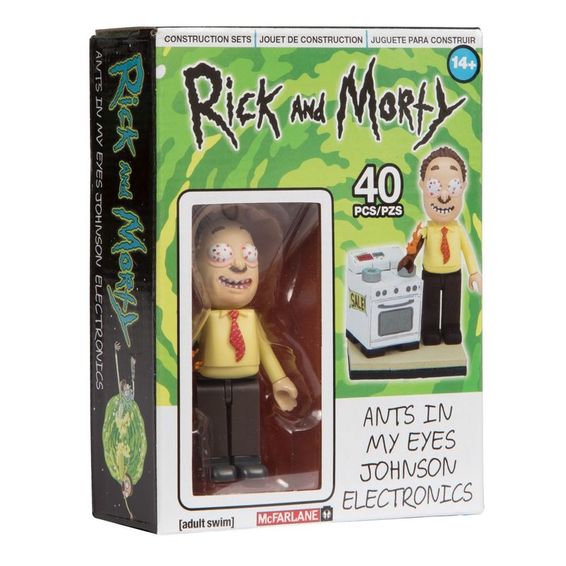 Rick and Morty - Ants In My Eyes Johnson Electronics [Adult Swim] - McFarlane Toys