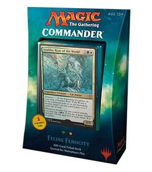 Feline Ferocity - Magic The Gathering Deck