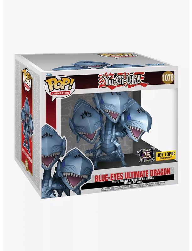 #1078 - Yu-Gi-Oh! - Blues-Eyes Ultimate Dragon [YGO 25th Anniversary] - Funko Pop