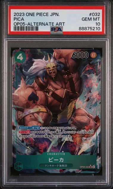 PSA 10 - 2023 One Piece JPN. - Pica - OP05 Alternate-Art(88875210)