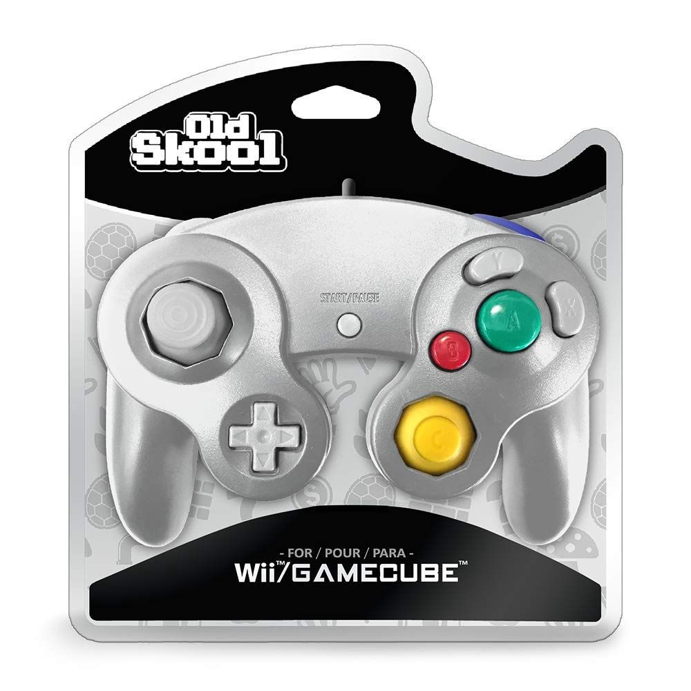 [Old Skool] 3rd Party Gamecube Controller - Platinum