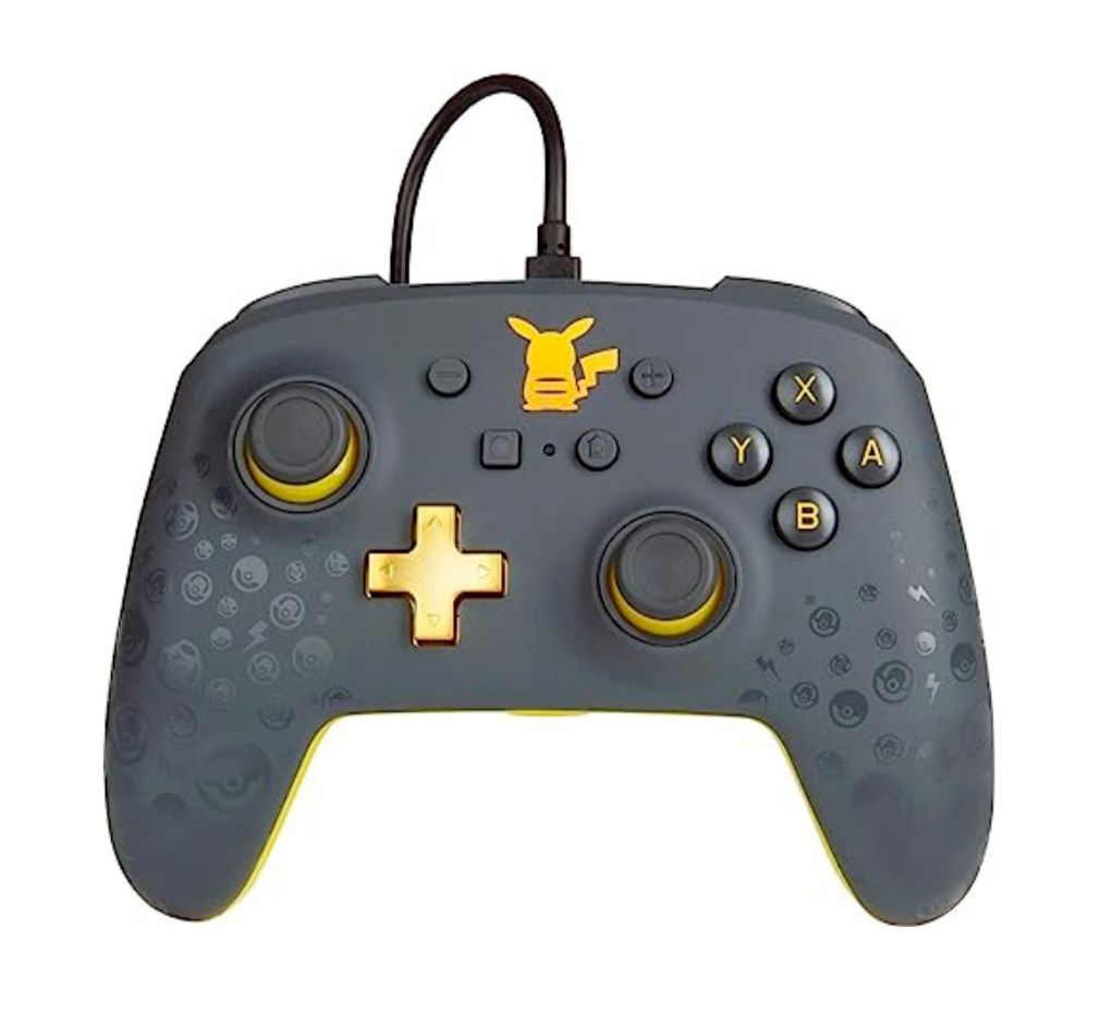 Power A Wired Controller Pikachu Yellow/Grey