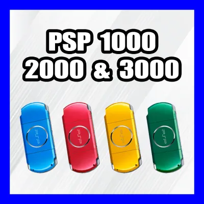 PSP 1000, 2000, 3000 PLAYSTATION PORTABLE