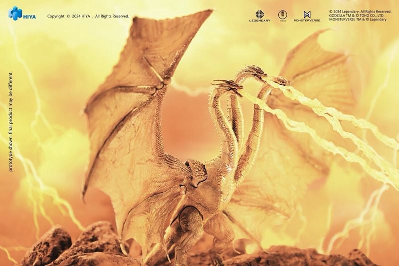 Godzilla Hiya Toys King Ghidorah Gravity Beams Ver. Exquisite - Figure