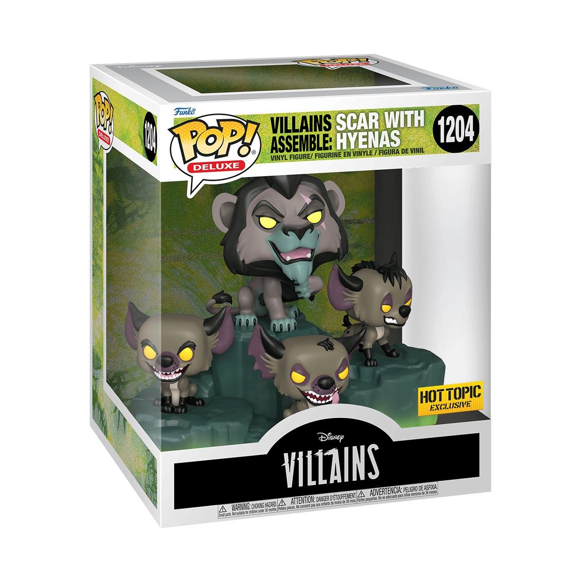 #1204 - Scar with Hyenas - Funko Pop!