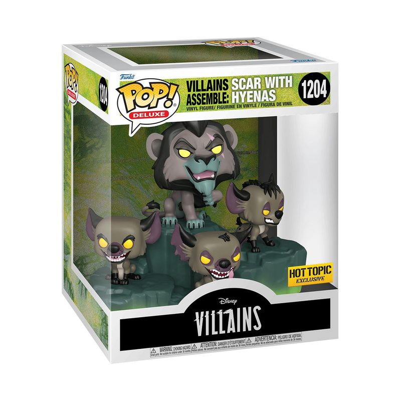 #1204 - Scar with Hyenas - Funko Pop!