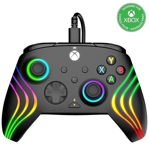 Afterglow Wave Wired LED Controller - Xbox series x controller