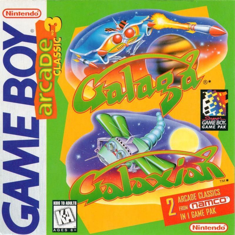 Arcade Classic 3: Galaga and Galaxian - GameBoy
