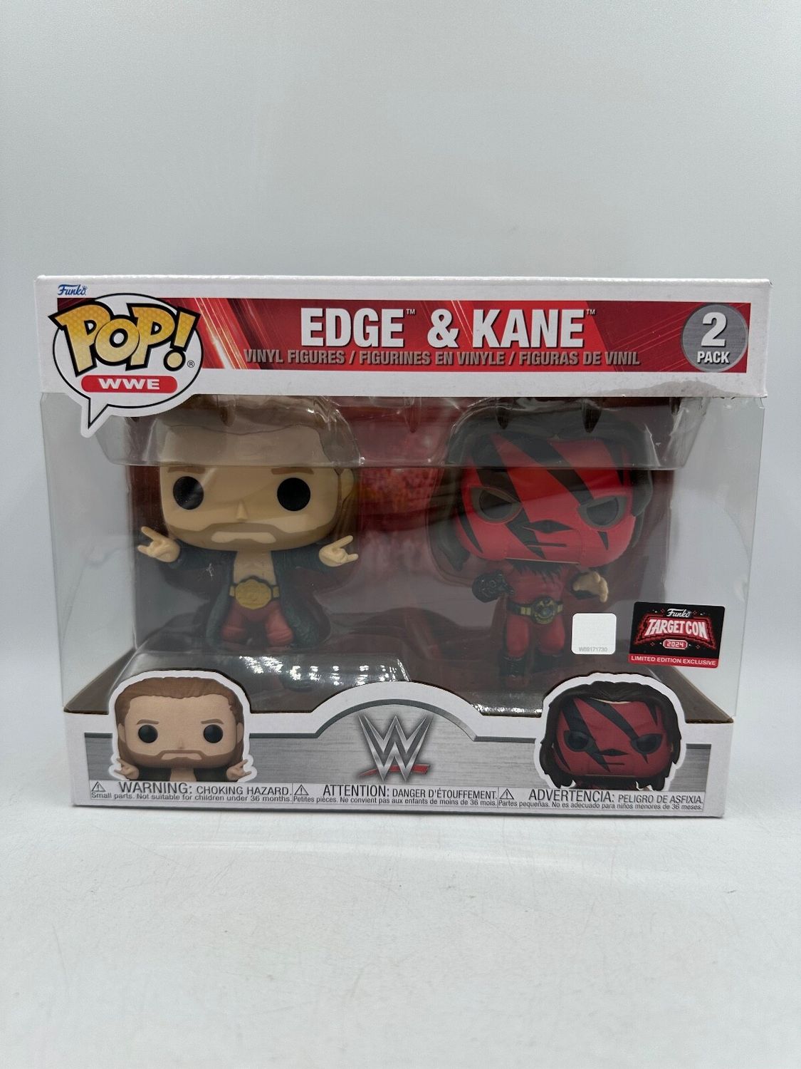 2 Pack - WWE - Edge &amp; Kane - Funko Pop!