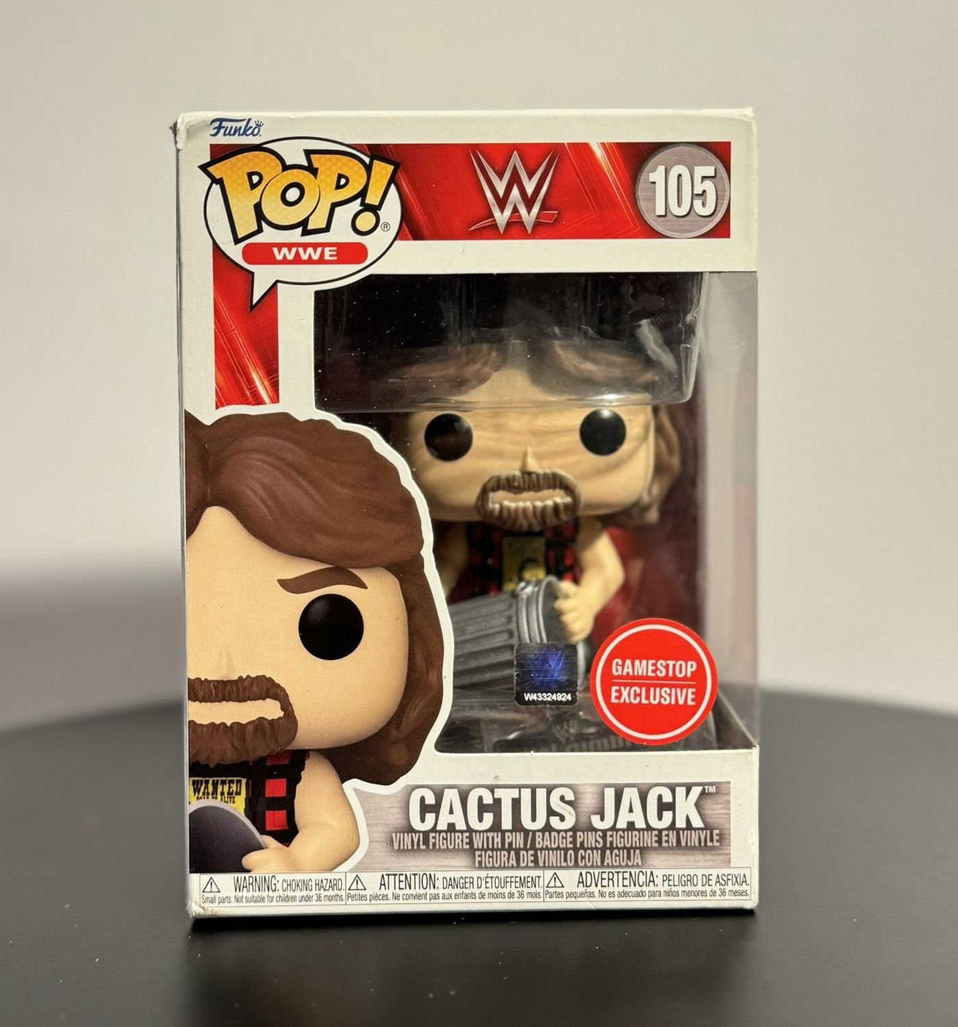 #105 - WWE - Cactus Jack - Funko Pop