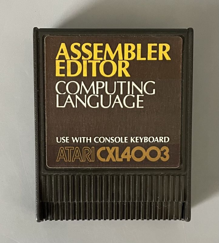 Assembler Editor Computing Language - Atari 400