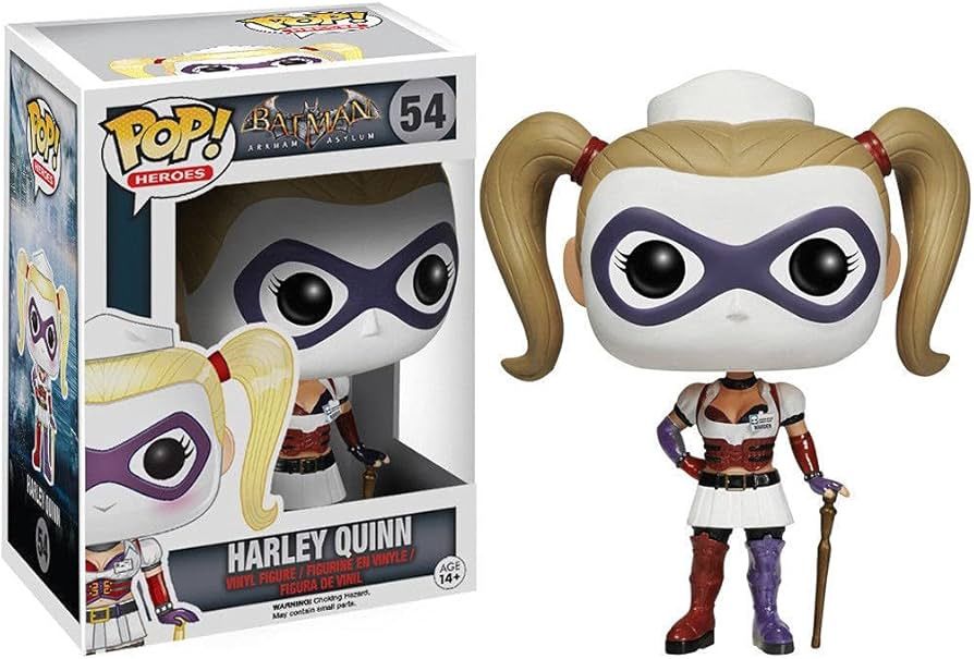 #54 Batman Arkham Asylum - Harley Quinn - Funko Pop!