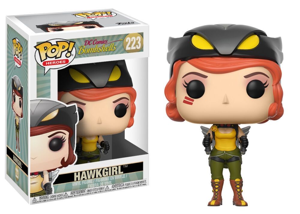 #223 - DC Comics Bombshells - HawkGirl Funko Pop!