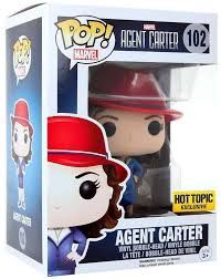 #102 - Marvel Agent Carter [Hot Topic Exclusive] Funko Pop!1