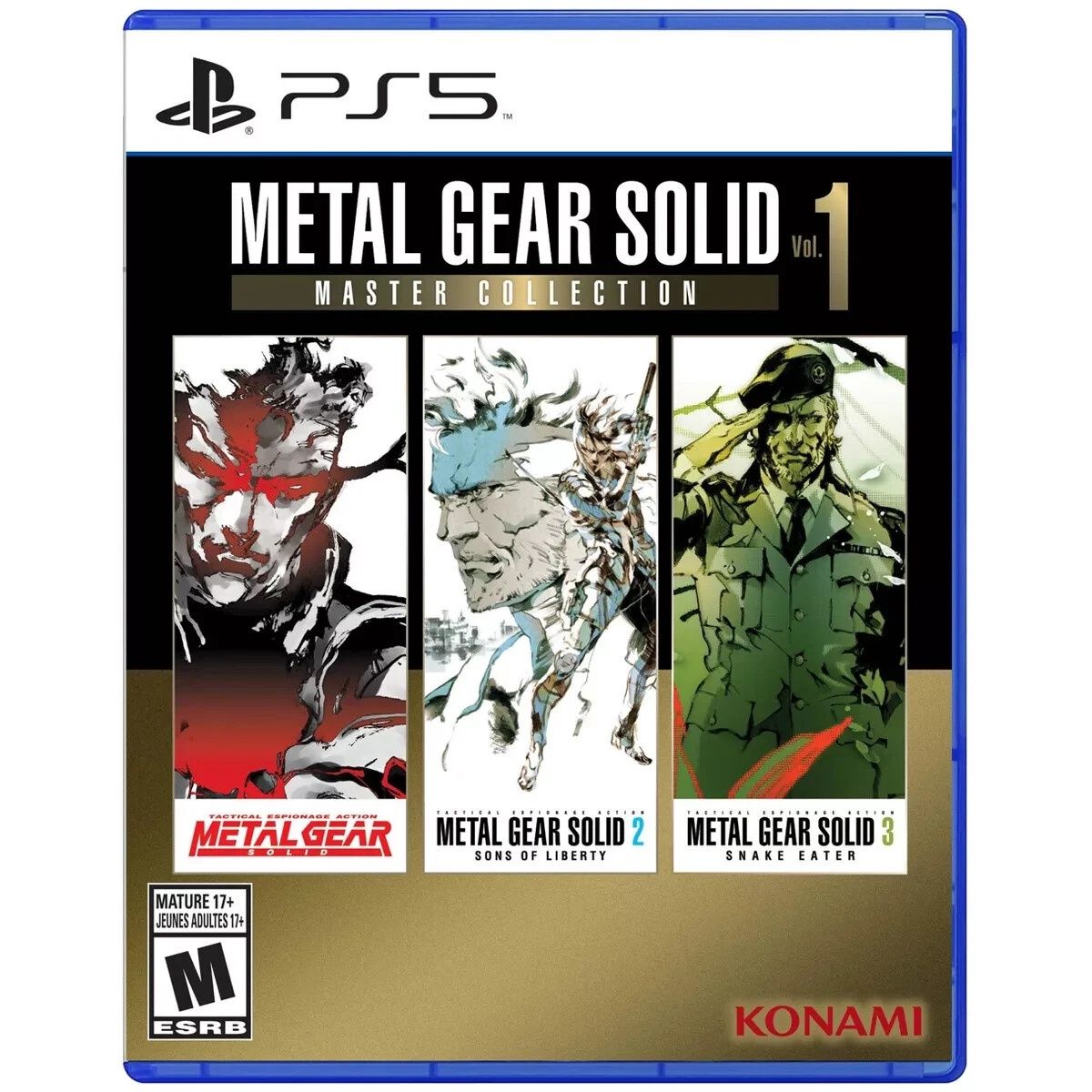 Metal Gear Solid Masters Collection Vol. 1 [Day One Edition - Bonus Music Tracks] - PlayStation 5