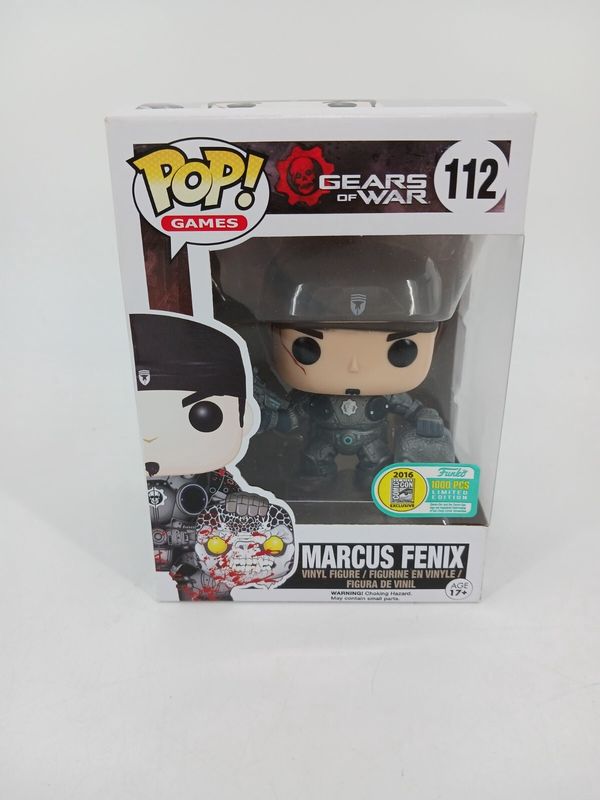 #112 Gear of War - Marcus Fenix  (2016 Funko Comic Con) - Funko Pop!