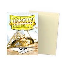 Dragon Shield - Ivory - Matte Standard Sized Card Sleeves [100 Count]
