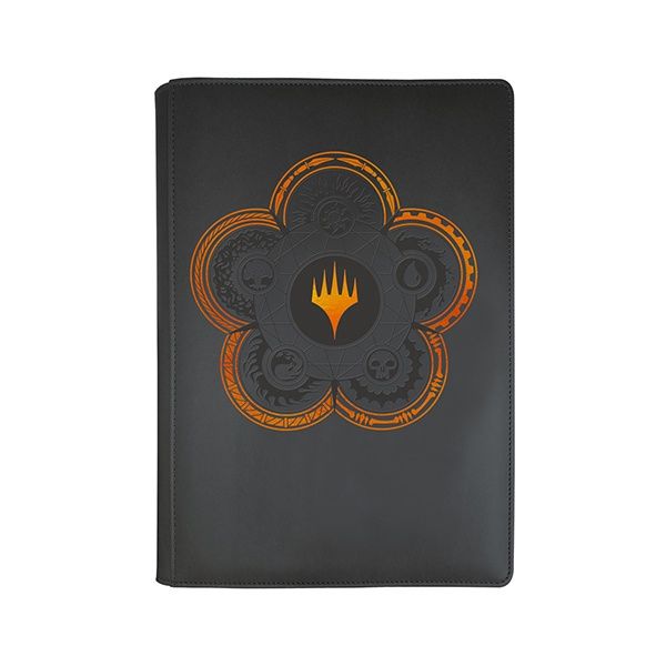 Binder: PRO 9-Pocket Zippered MTG- Mana 7 Color Wheel