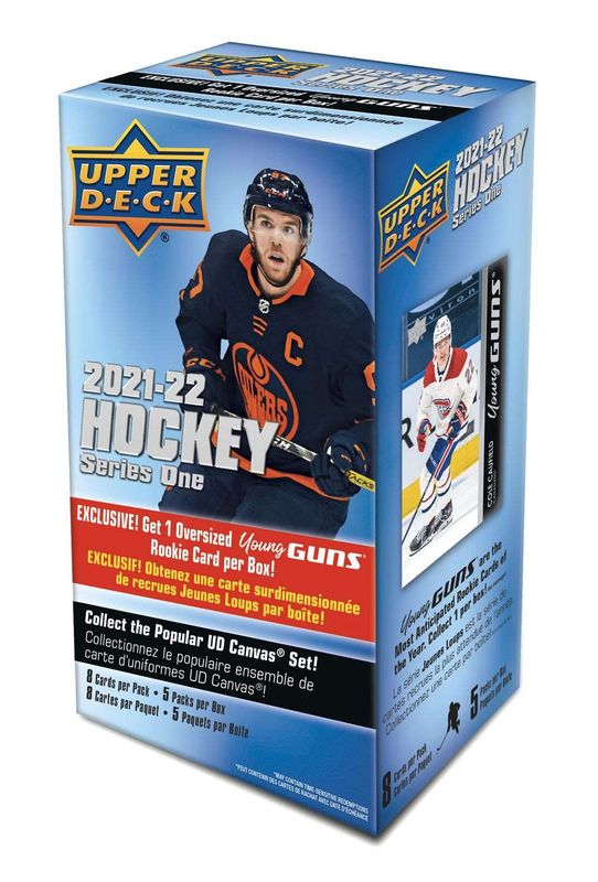 Sports - Upper Deck -2021-2022 Hockey Series One - Blaster Box