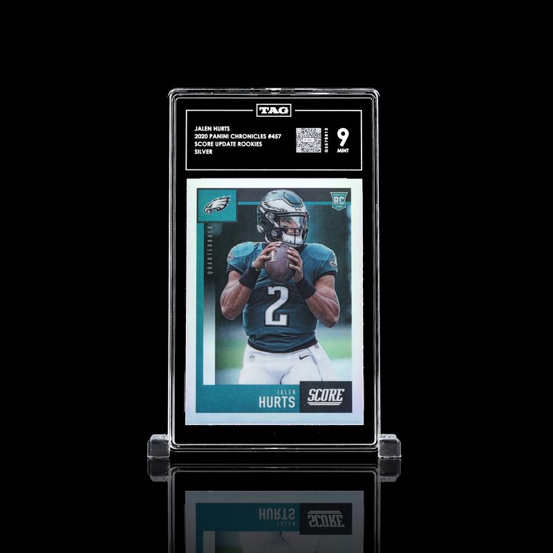 TAG 9 - Jalen Hurts 2020 Panini Chronicles Score Update Rookies (5576813)