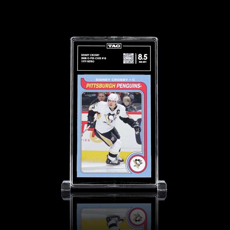 TAG 8.5 - Sidney Crosby 2008  O-Pee-Chee 1979 Retro (N8602267)
