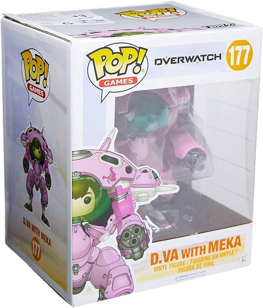 #177 Overwatch - 177 D.va with Meka Funko Pop