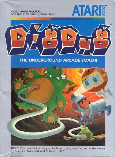 Dig Dug - Atari 5200