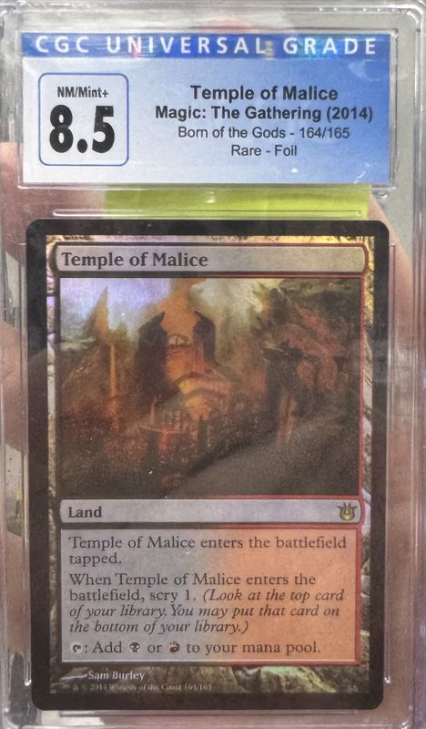 CGC 8.5 - #164/165 - Temple of Malice - Born of the Gods - (4126393053)