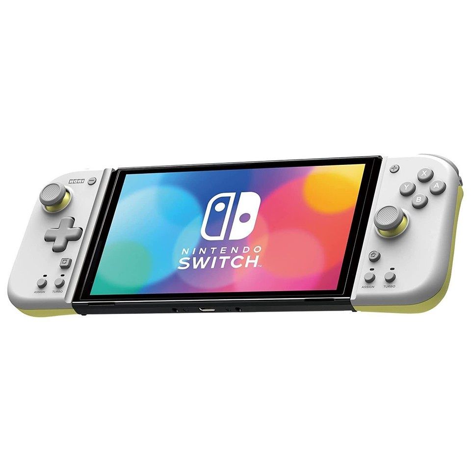 Hori Split Pad Compact - Light Yellow / Grey