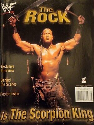 The Rock is The Scorpion King Interview Book