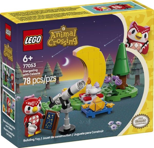 Stargazing with Celeste Animal Crossing Lego Set #77053