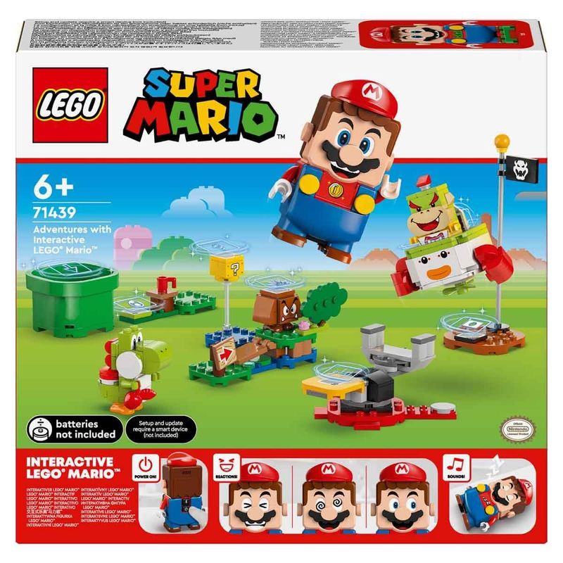 Adventures With Interactive Mario Super Mario Lego Set #71439