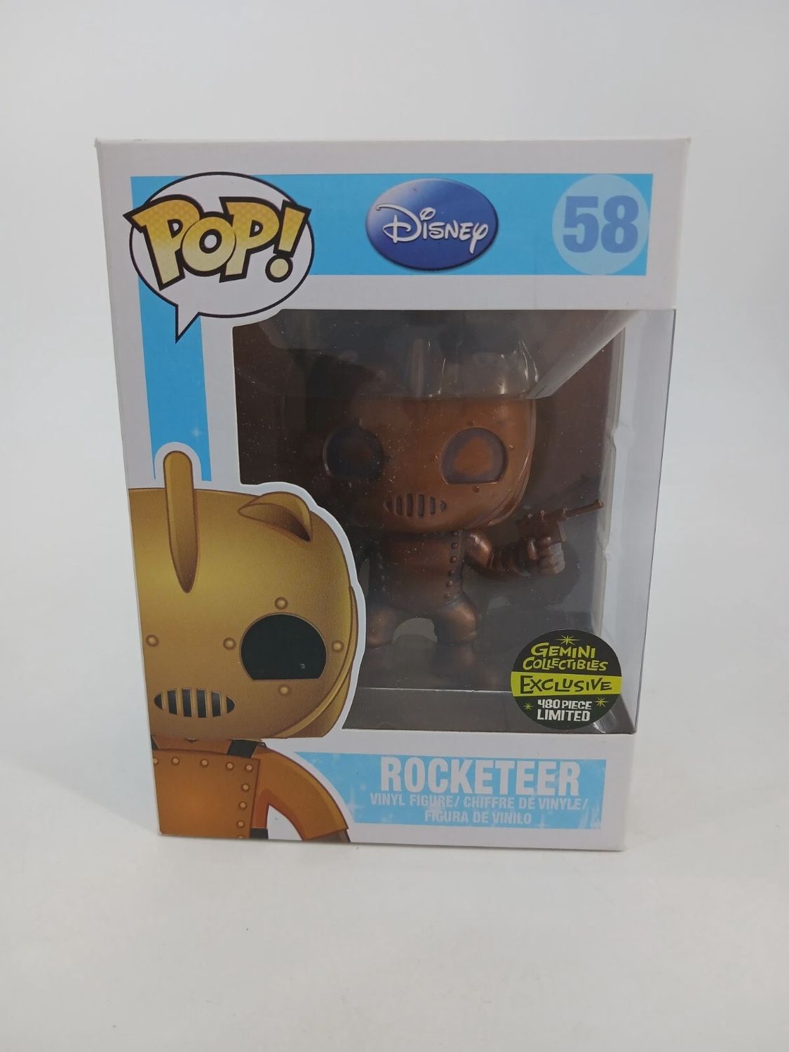 #58 - Disney - Rocketeer (Gemini Collectibles Exclusive 480 Piece Limited) - Funko Pop