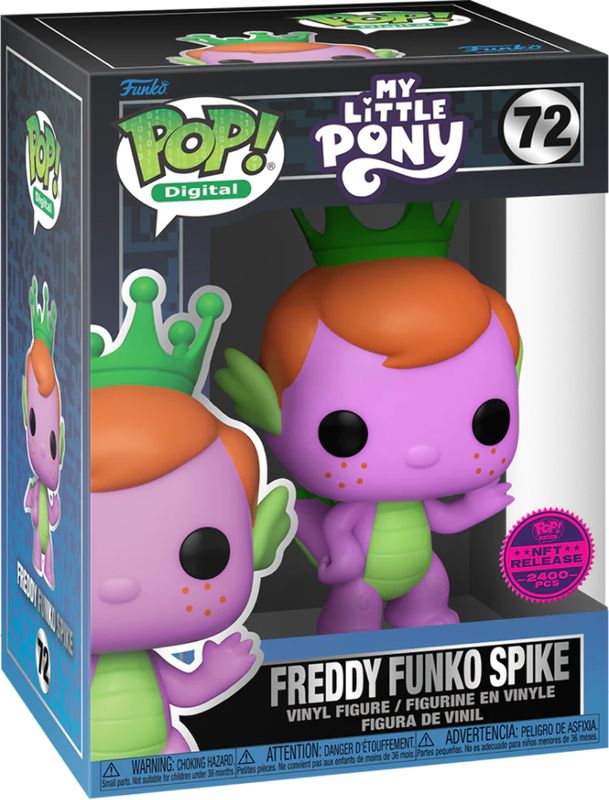 #72 - My Little Pony - Freddy Funko Spike - Funko Pop