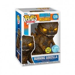 #1316 Godzilla vs Kong - Burning Godzilla (FYE Exclusive, Glows in the dark) - Funko!
