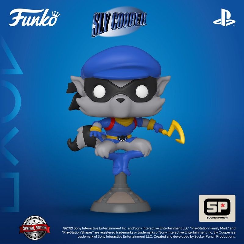 #783 Playstation - Sly Cooper (Gamestop Exc) - Funko!