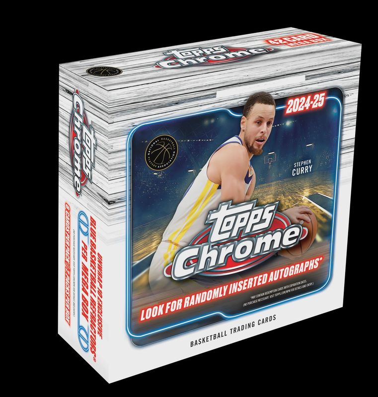 2024-25. Topps Chrome Basketball Mega Hobby Box