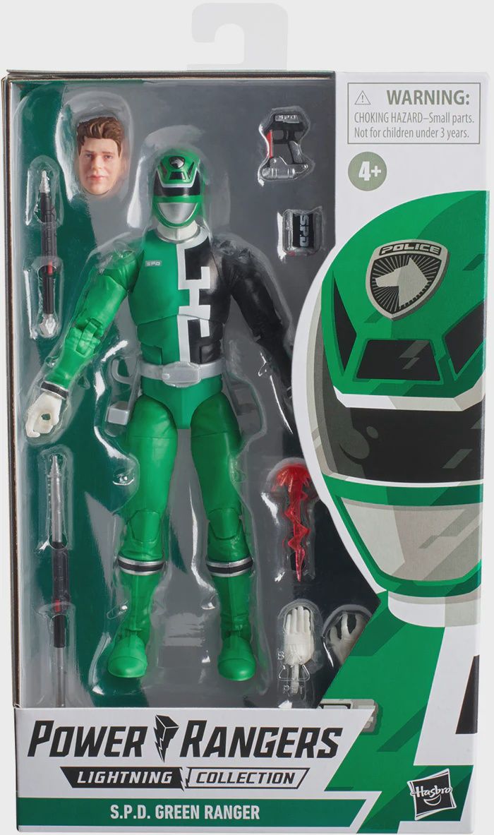 Power Rangers Lightning Collection S.P.D Green Ranger