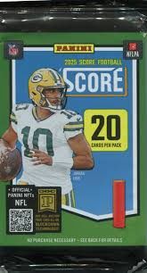 Panini 2025 Score Football Pack