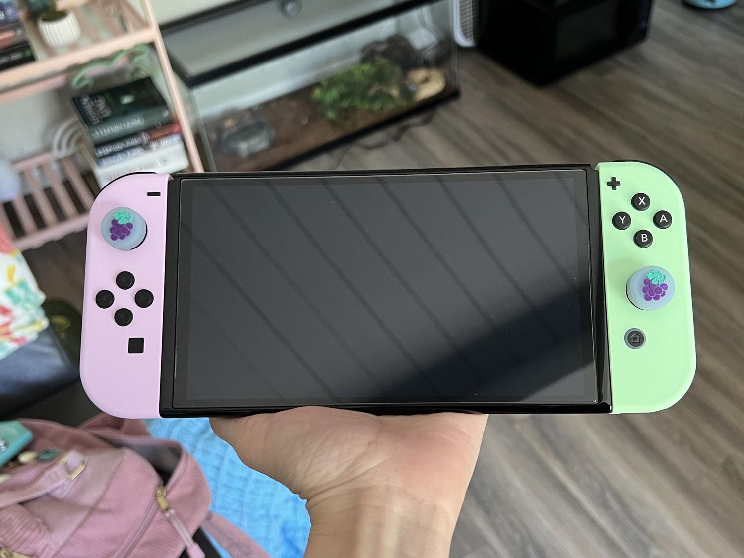 Nintendo Switch Console - Pastel Purple/Pastel Green Joycons