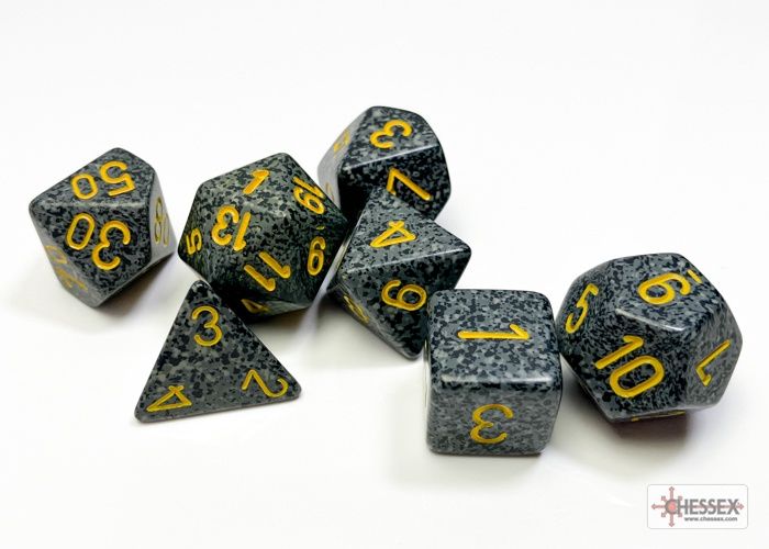 Chessex - Speckled Urban Camo Polyhedral 7-Die Set - CHX 25328