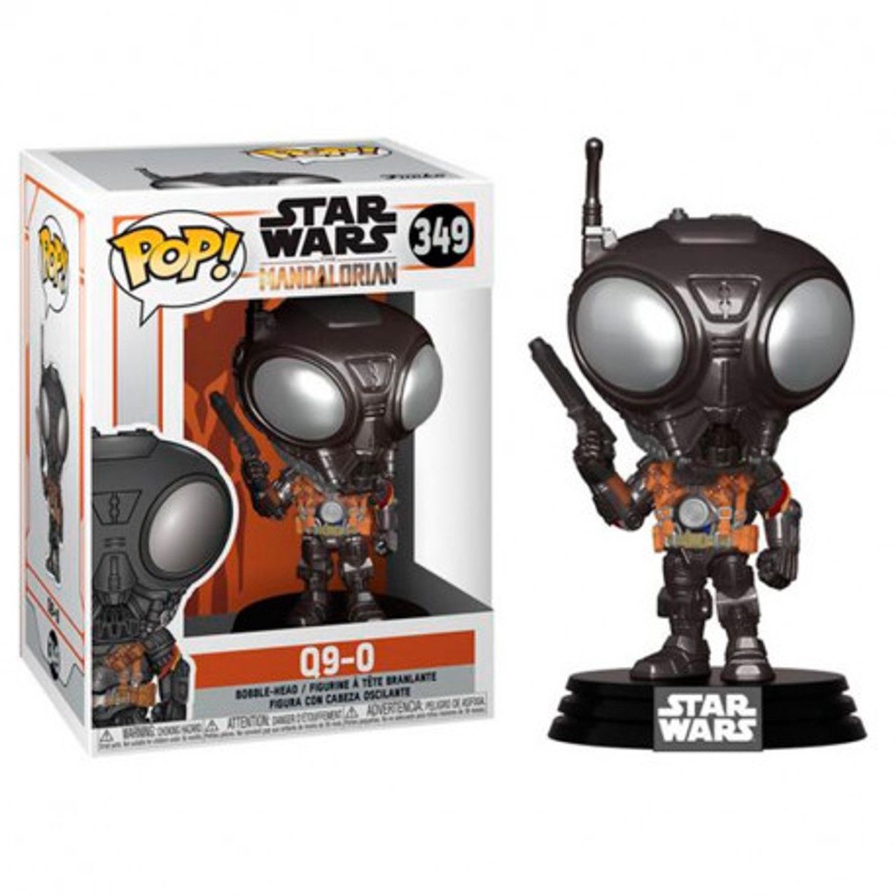 #349 Star Wars Mandolorian - Q9-0 Funko Pop!