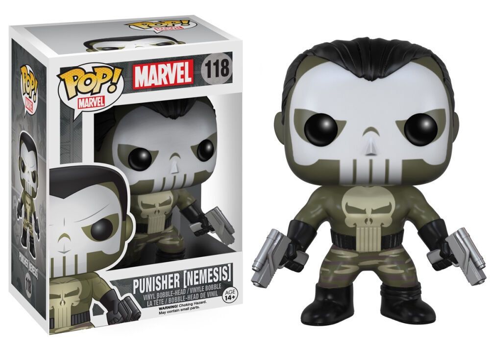 #118 Marvel - Punisher (Nemesis) - Funko!