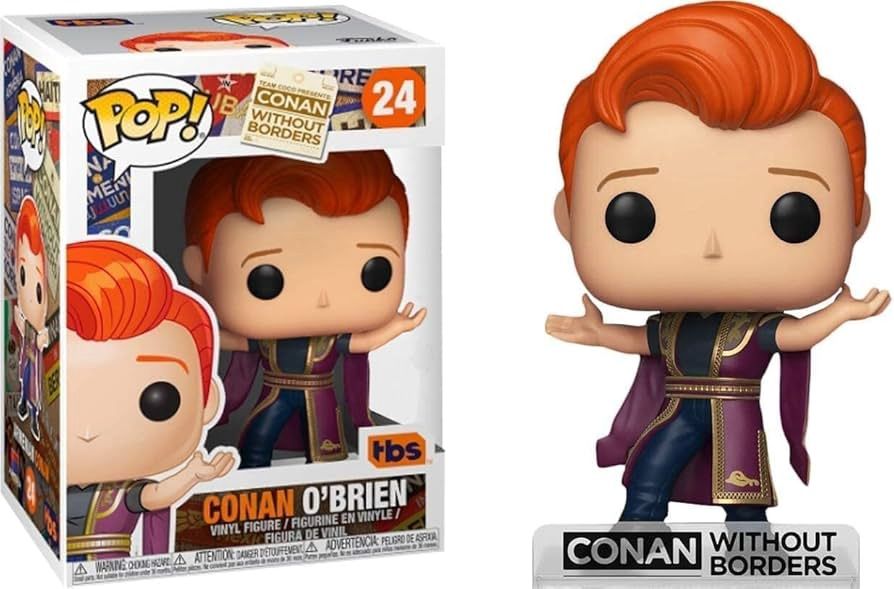 #24 Conan Without Borders - Conan O&#39;Brian (Gamestop Excl) - Funko!