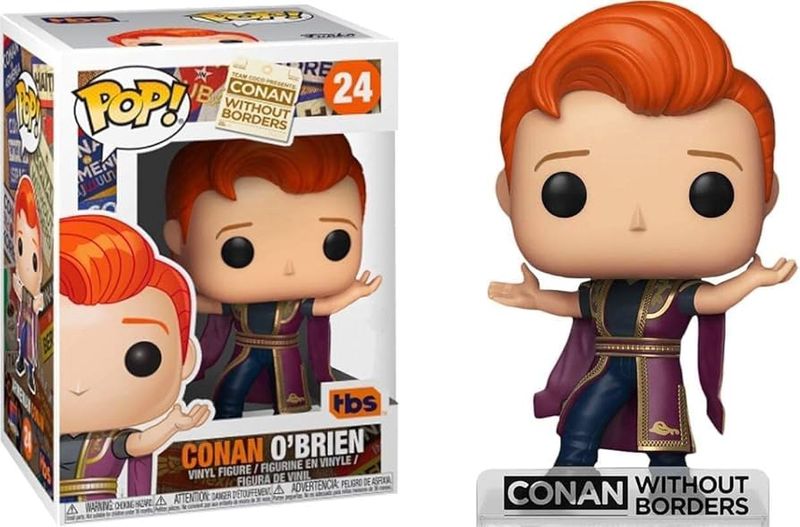 #24 Conan Without Borders - Conan O&#39;Brian (Gamestop Excl) - Funko!