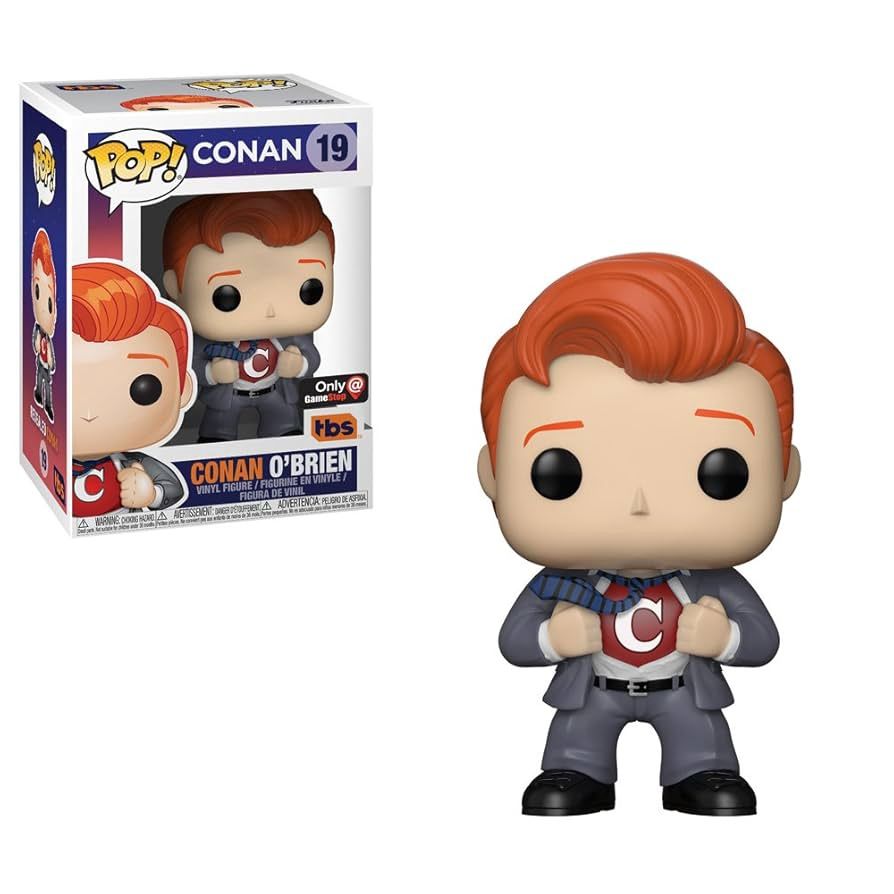 #19 Conan - Conan o&#39; Brien [Only Gamestop] Funko Pop!