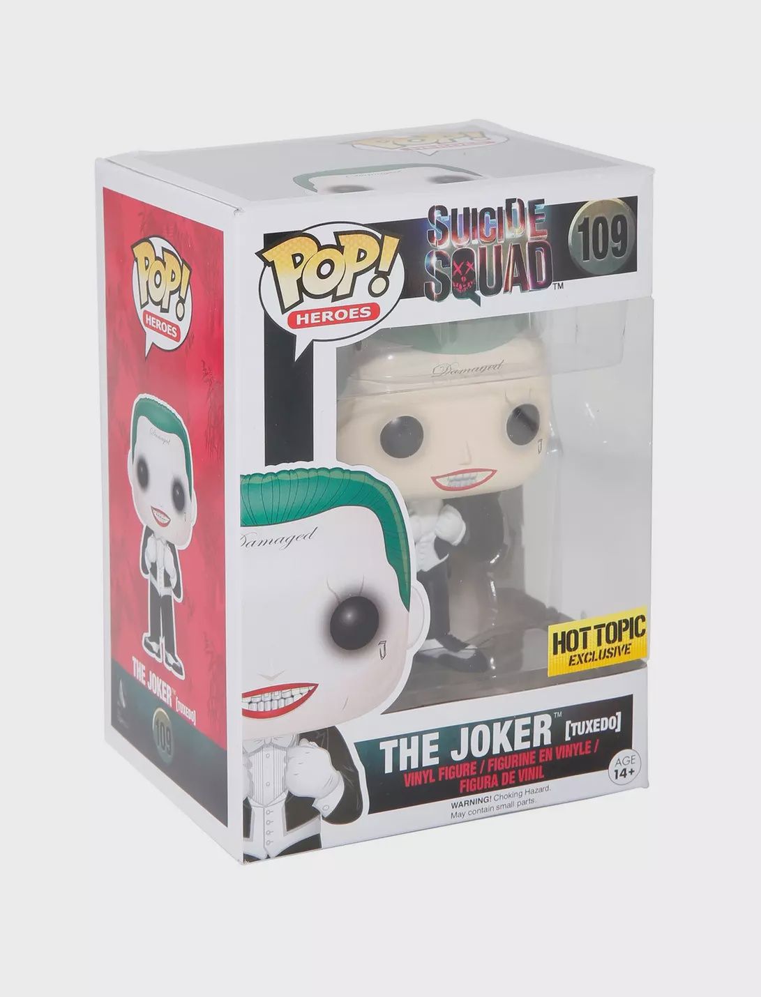 #109 Suicide Squad - The Joker [Tuxedo] [Hot Topic Exclusive] Funko Pop!