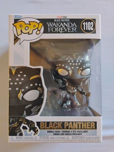 1102 - Black Panther Wakanda Forever - Black Panther Funko Pop