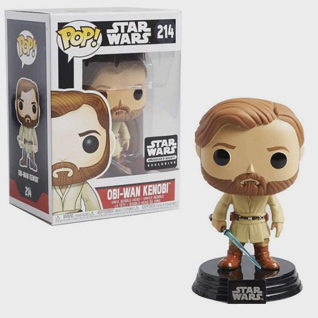 #214 - Star Wars - Obi-Wan Kenobi (Smuggler&#39;s Bounty Exclusive) - Funko Pop!