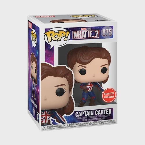 #875 - What If? - Captain Carter (Gamestop Exclusive) - Funko Pop!